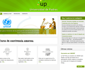 Web Universidad de Padres - Educa2.info