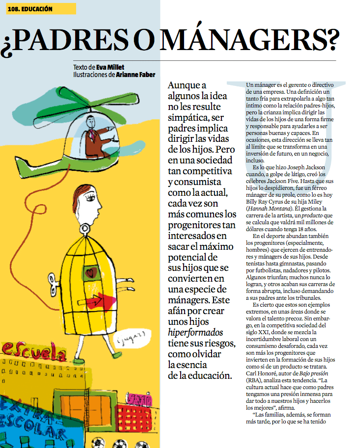 ¿PADRES O MÁNAGERS?