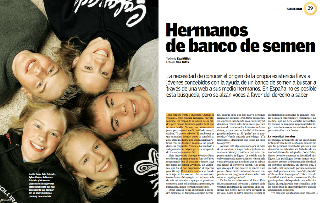 Hermanos de banco de&nbsp;semen