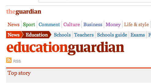 THE GUARDIAN EDUCATION