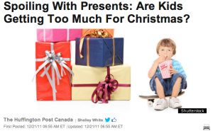 demasiados regalso, huffington