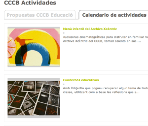 CCCB, cine en familia