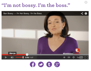 BAN BOSSY SHERYL