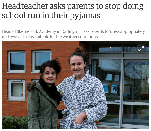 LOS PADRES «TROLL» TAMBIÉN VAN EN PIJAMA AL&nbsp;COLEGIO