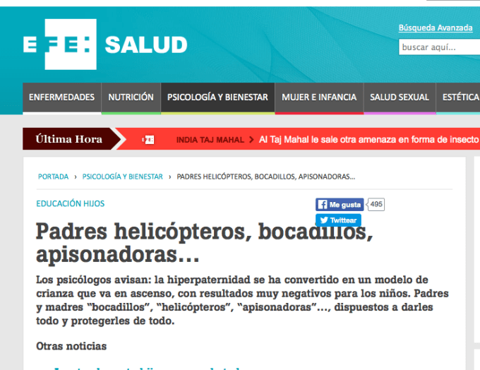 EFE SALUD HIPERPATERNIDAD