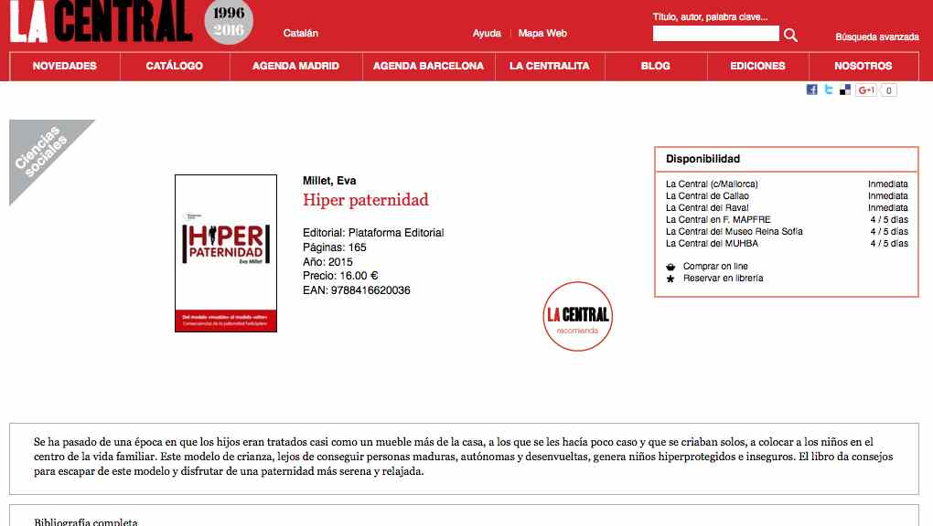 LA CENTRAL RECOMIENDA