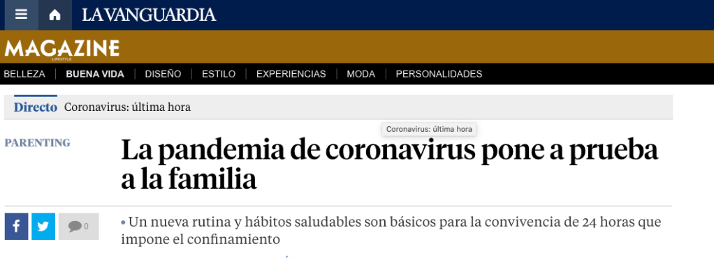 CONFINAMIENTO: UNA PRUEBA DE FUEGO PARA LA&nbsp;FAMILIA