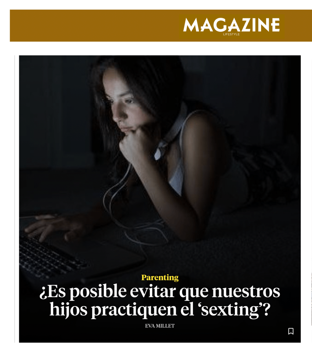‘Sexting’, intimidad, adultos y&nbsp;adolescentes.