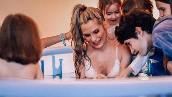 ¿Es bueno que los niños estén presentes en el parto de sus&nbsp;hermanos?