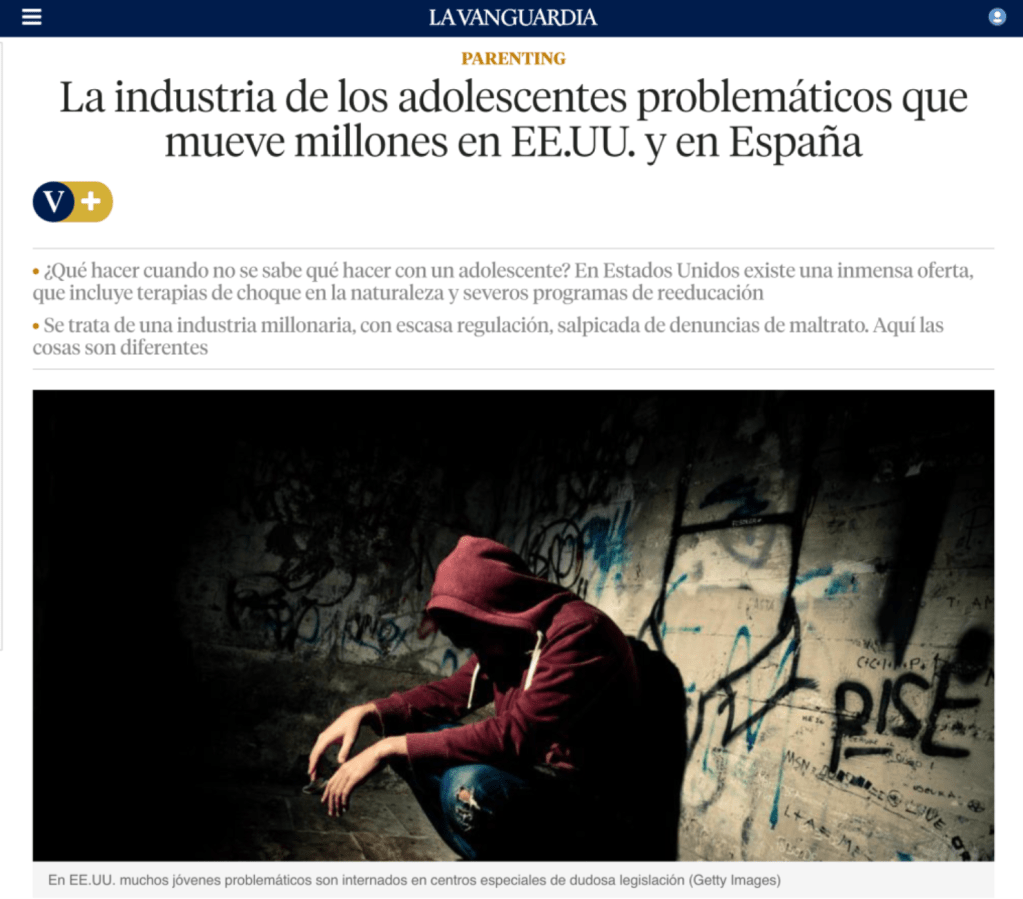 La millonaria industria de los ADOLESCENTES&nbsp;PROBLEMÁTICOS