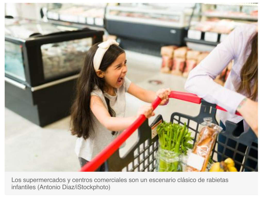 La floreciente industria de las RABIETAS INFANTILES.