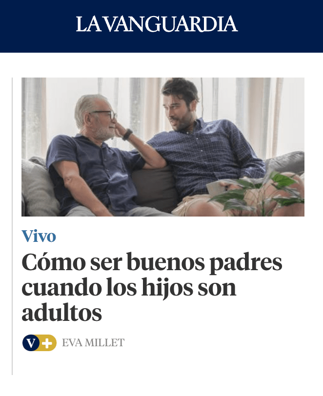 CÓMO SER BUENOS PADRES CUANDO NUESTROS HIJOS YA SON&nbsp;ADULTOS.