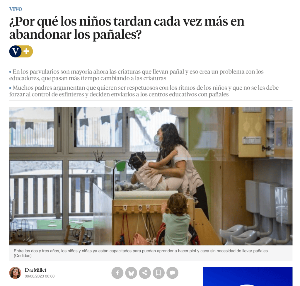¿’Respetar’ a un hijo es dejar que siga usando pañal hasta que él decida?